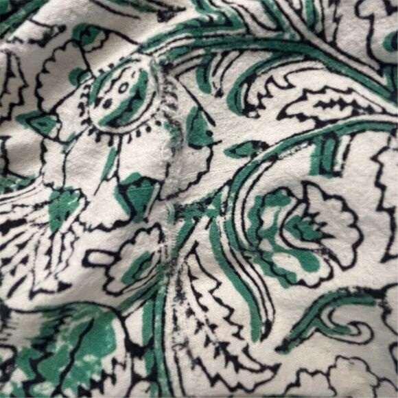 Boho Chic Floral Paisley Tote Bag Red Green Cream Unbranded - Picture 8 of 8